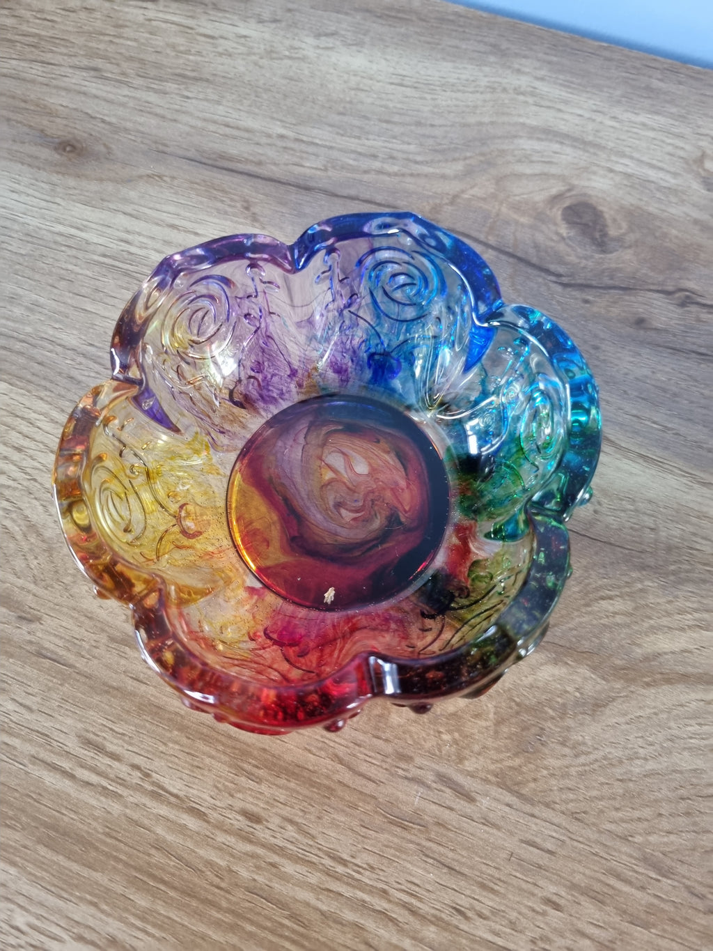 Rainbow colour bowl